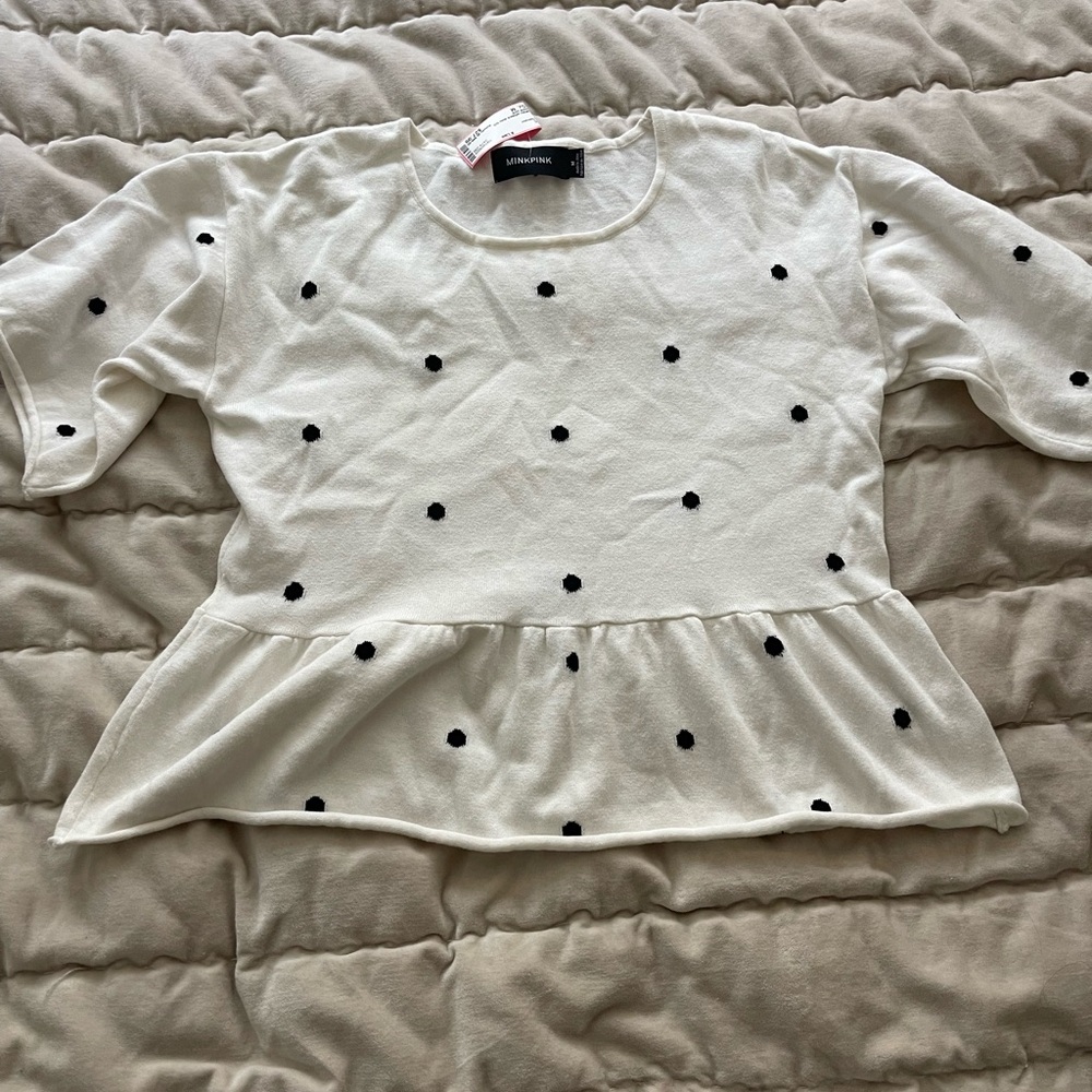 NWT MinkPink Crop Top